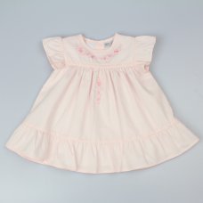 D32738: Baby Girls Embroidered, Lined Dress  (1-2 Years)